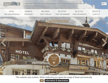 Tablet Screenshot of hotelzwoelfer.at